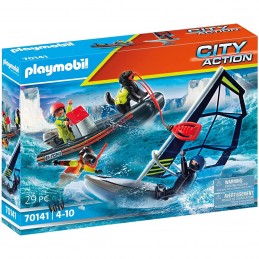 Playmobil rescate maritimo : rescate polar con bote