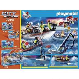 Playmobil rescate maritimo : rescate polar con bote