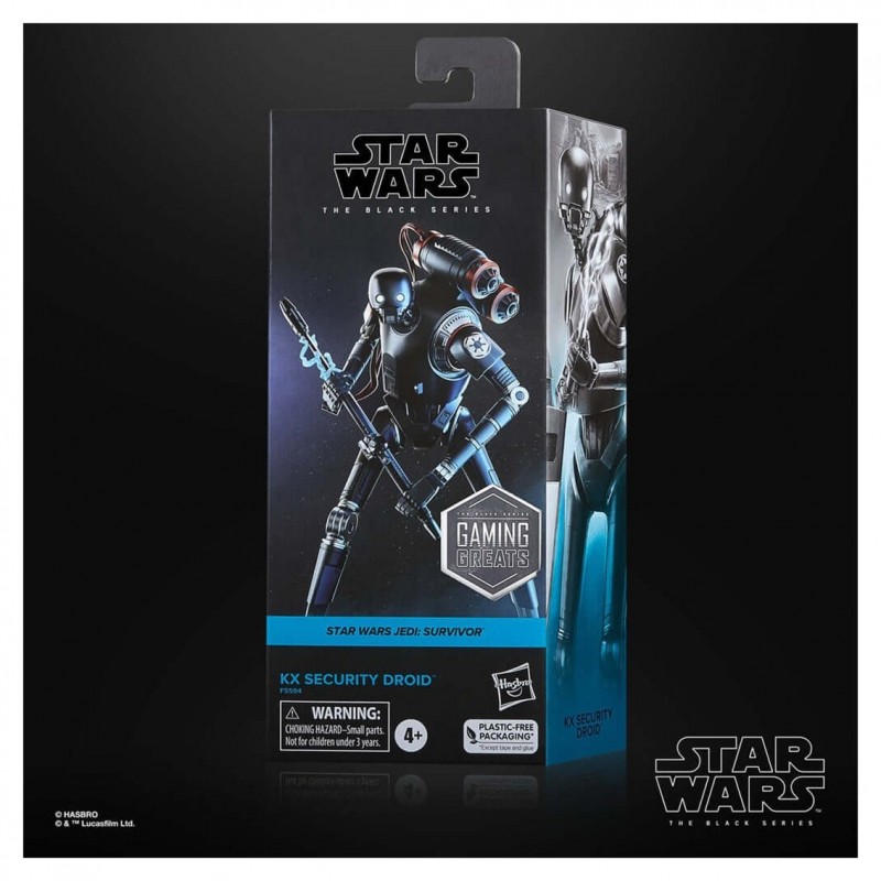 Figura hasbro droide de seguridad kx 15 star wars the black series