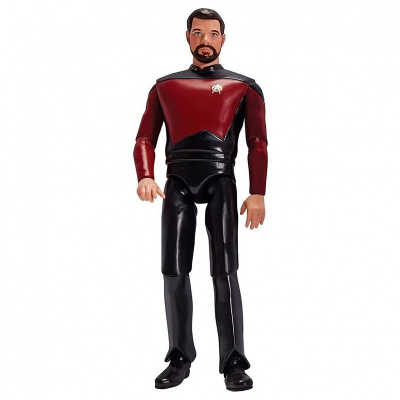 Figura bandai star trek commander william riker