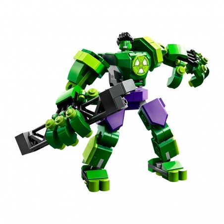 Lego marvel hulk armadura robótica