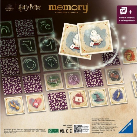 Juego de mesa memory harry potter edición coleccionista