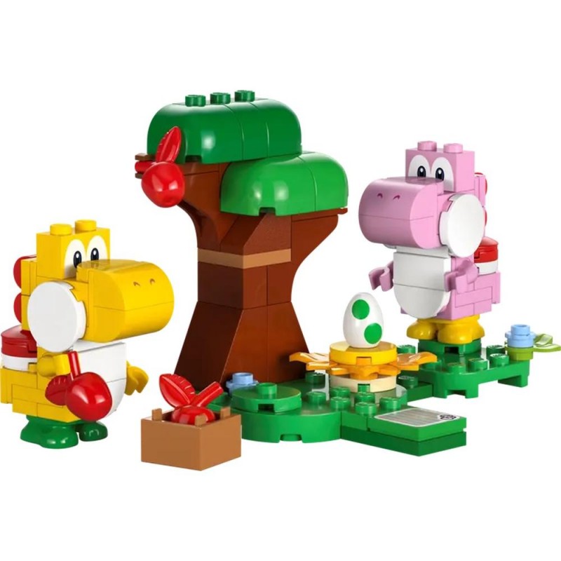 Lego super mario set de expansion: huevo de yoshi en el bosque