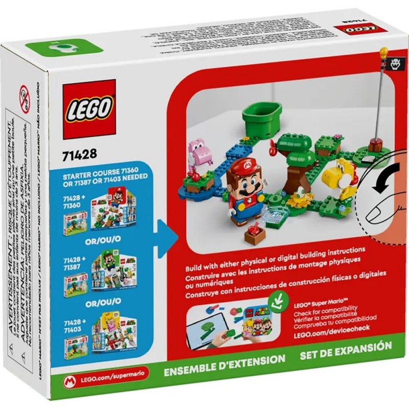 Lego super mario set de expansion: huevo de yoshi en el bosque