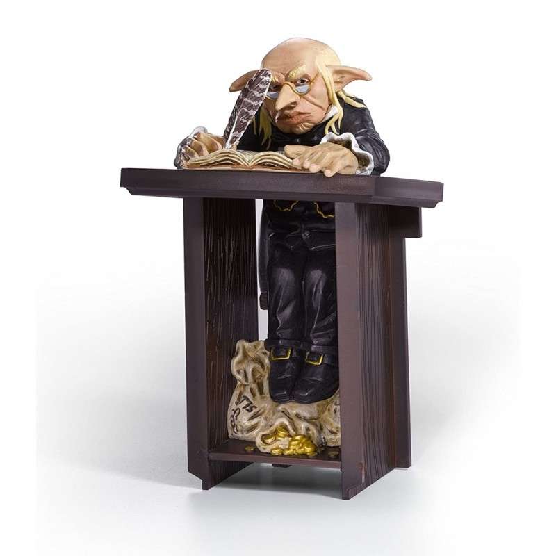 Figura the noble collection harry potter criaturas magicas goblin de gringotts