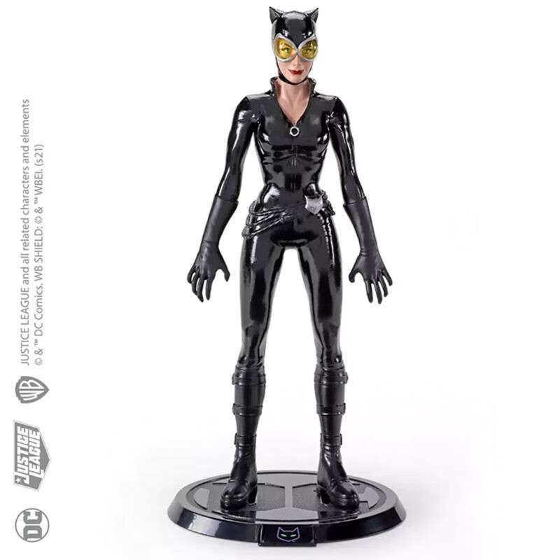 Figura the noble collection bendyfigs dc comics catwoman