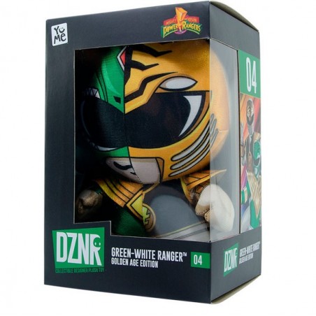 Peluche dznr power rangers verde - blanco