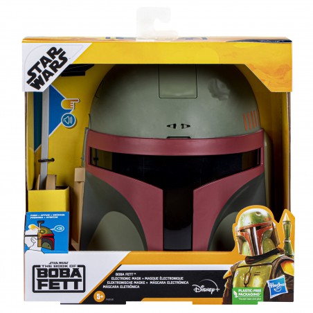 Máscara electrónica hasbro star wars boba fett