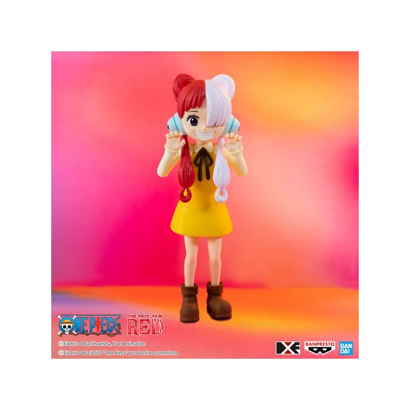 Figura banpresto one piece film red dxf the grandline series uta children 12cm