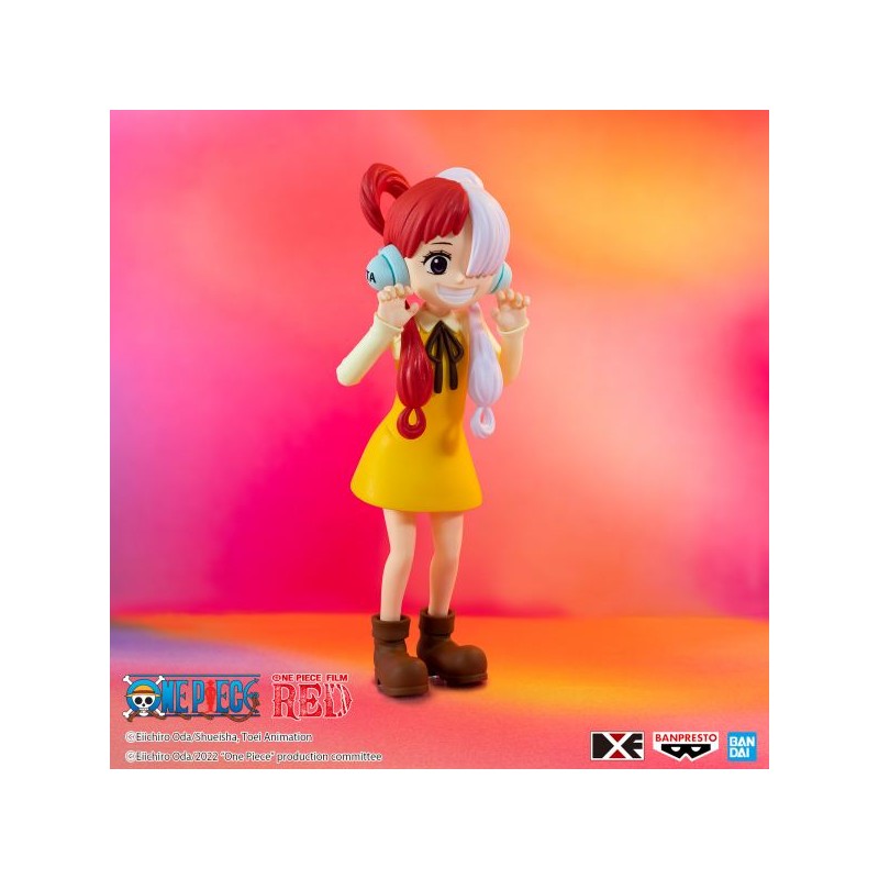 Figura banpresto one piece film red dxf the grandline series uta children 12cm