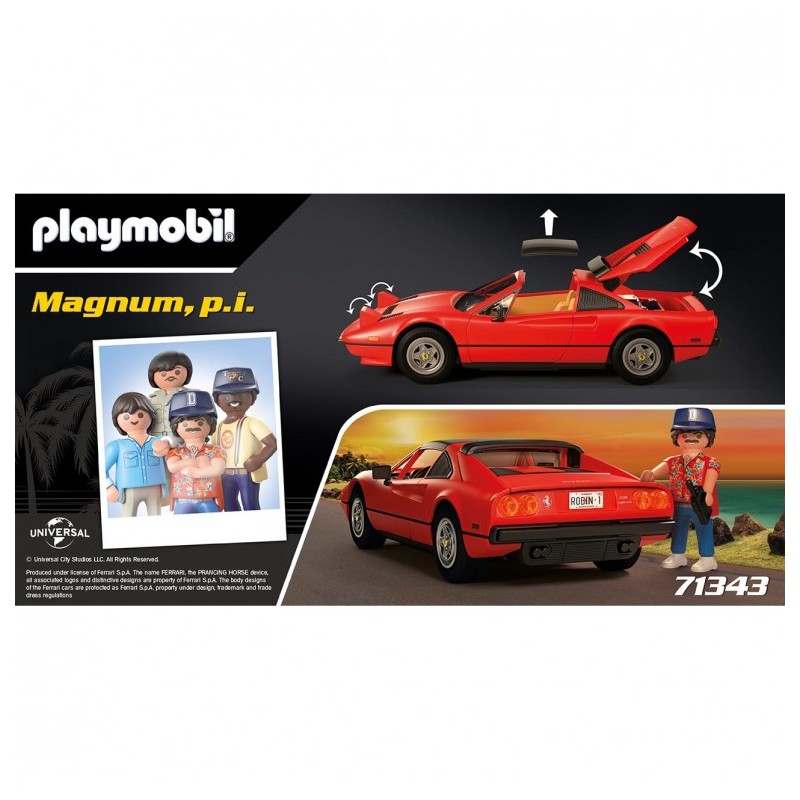 Playmobil magnum ferrari 308gt