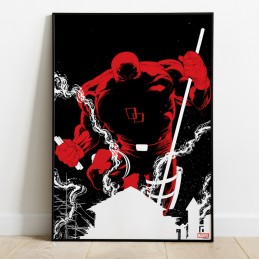 Daredevil: father 1 panel de madera 35x50 cm marvel mythic cover art 27