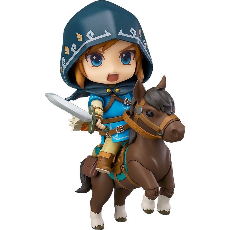 Figura good smile company nendoroid the legend of zelda breath of the wild link breath of the wild deluxe version