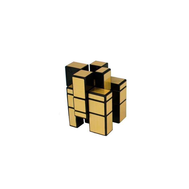 Cubo de rubik qiyi mirror 3x3 oro