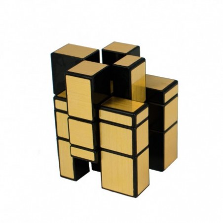 Cubo de rubik qiyi mirror 3x3 oro