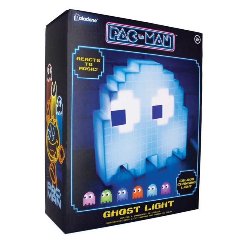 Lampara paladone pac man fantasma fantasmita v2 multicolor