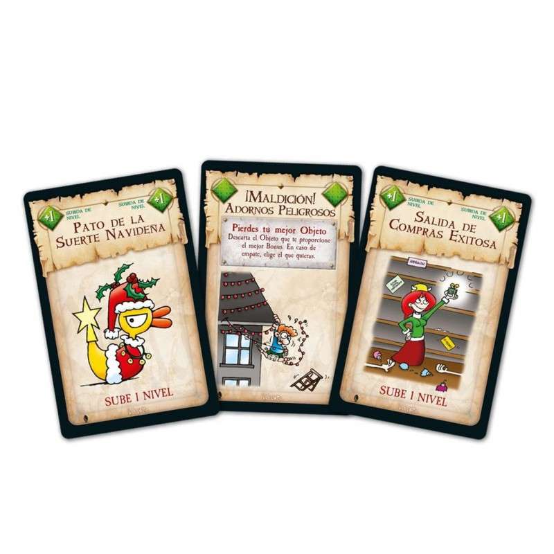 Juego de mesa munchkin navidades light pegi 10