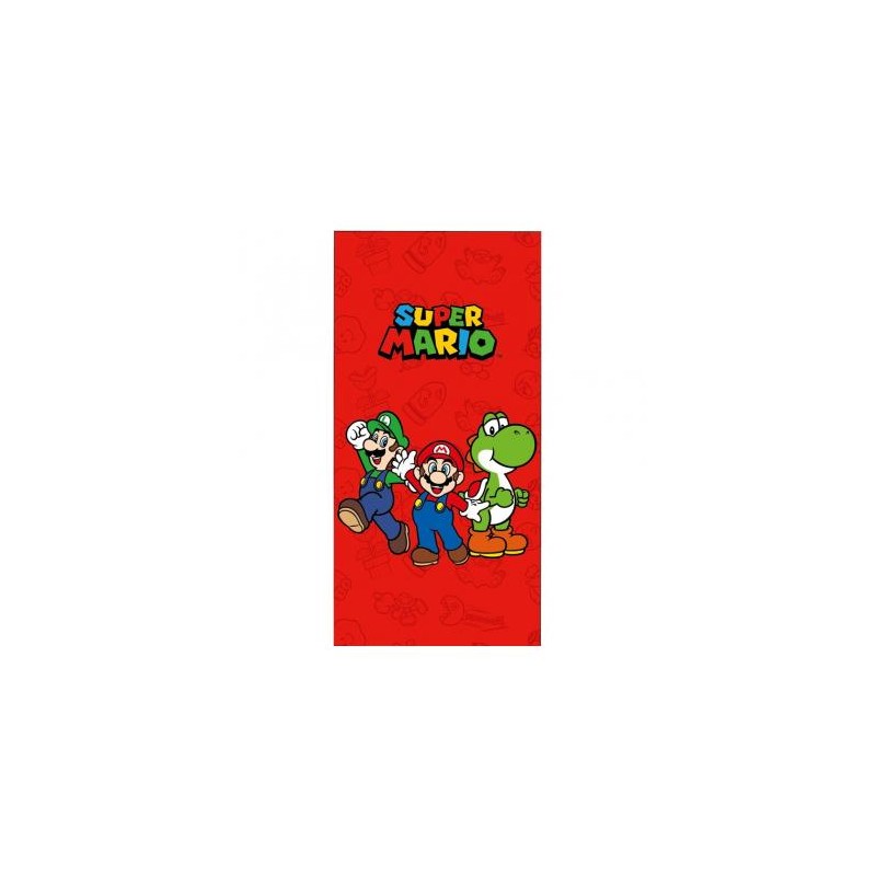 Toalla Super Mario Bros Microfibra 140x70cm.
