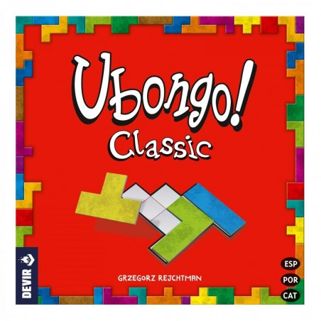 Juego de mesa devir ubongo versión trilingüe pegi 8