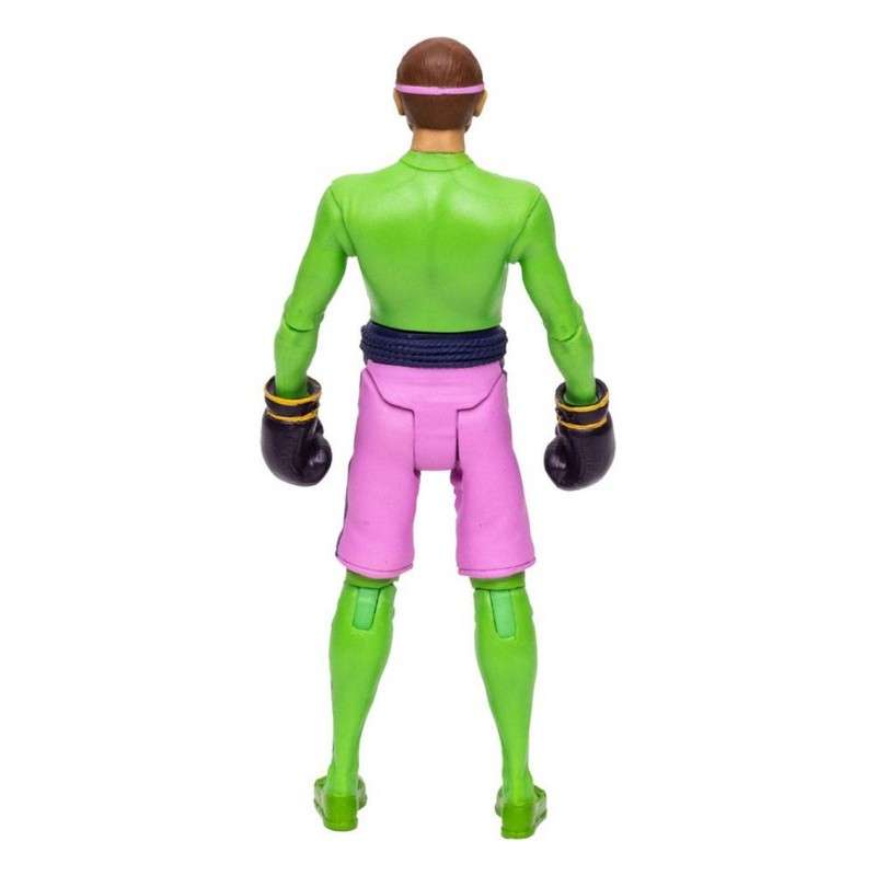 Figura mcfarlane toys dc retro batman 66 the riddler con guantes de boxeo