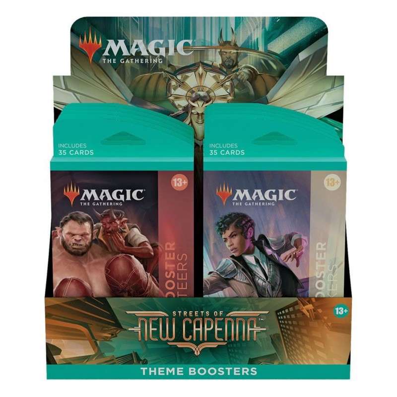 Juego de cartas caja de sobres wizards of the coast magic the gathering streets of new capenna theme boosters (10) inglés