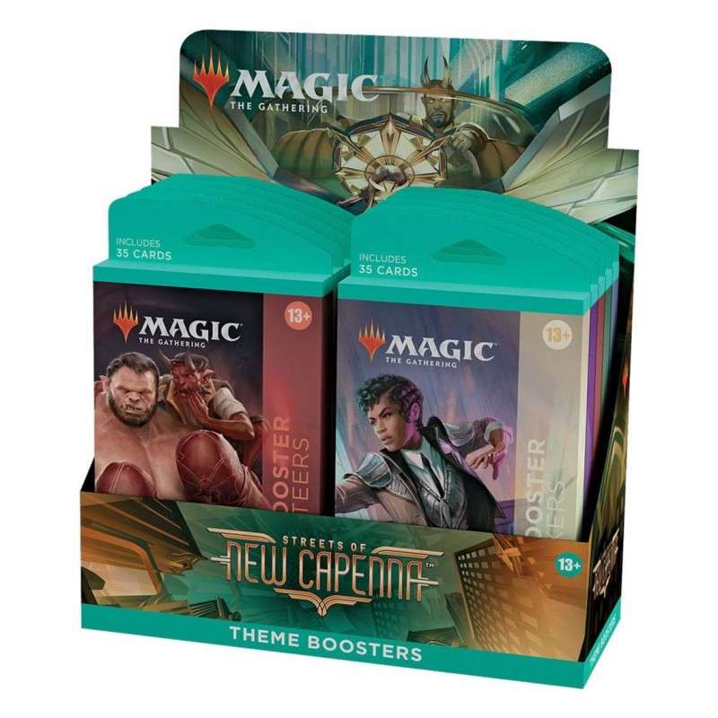 Juego de cartas caja de sobres wizards of the coast magic the gathering streets of new capenna theme boosters (10) inglés