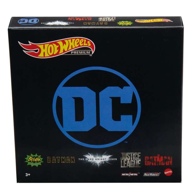 Figuras mattel hot wheels batman pack premium