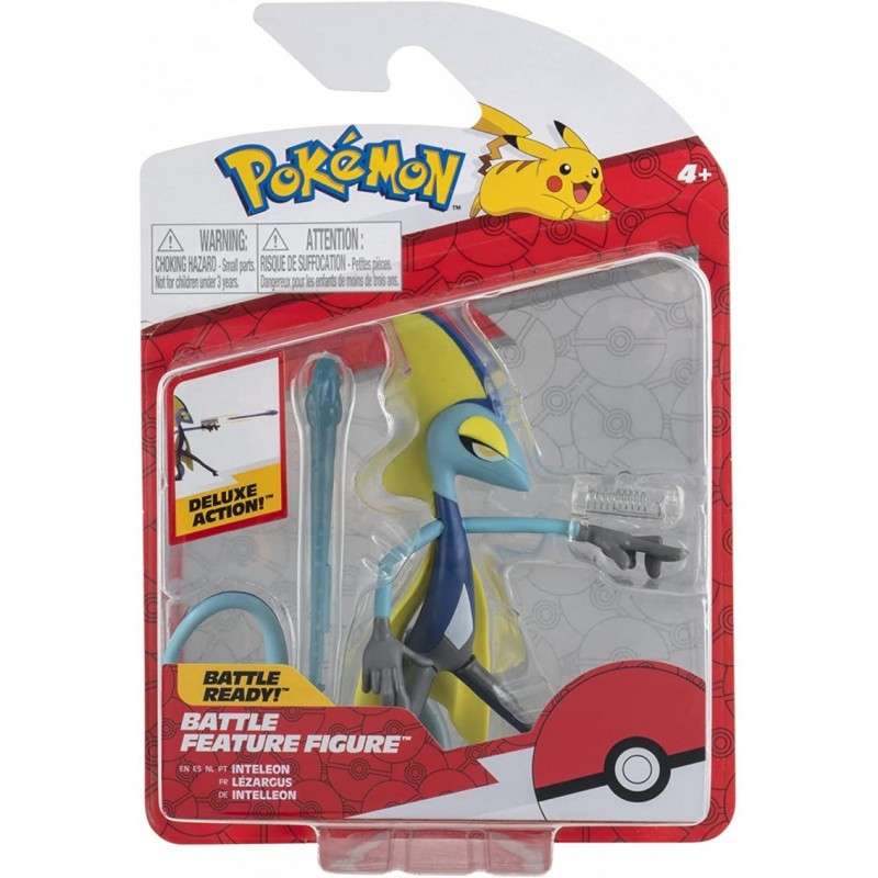 Pack de 4 figuras pokemon batalla ola 9