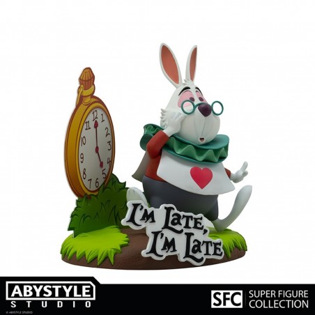 Figura abystyle studio alicia en el pais de las marvillas conejo blanco