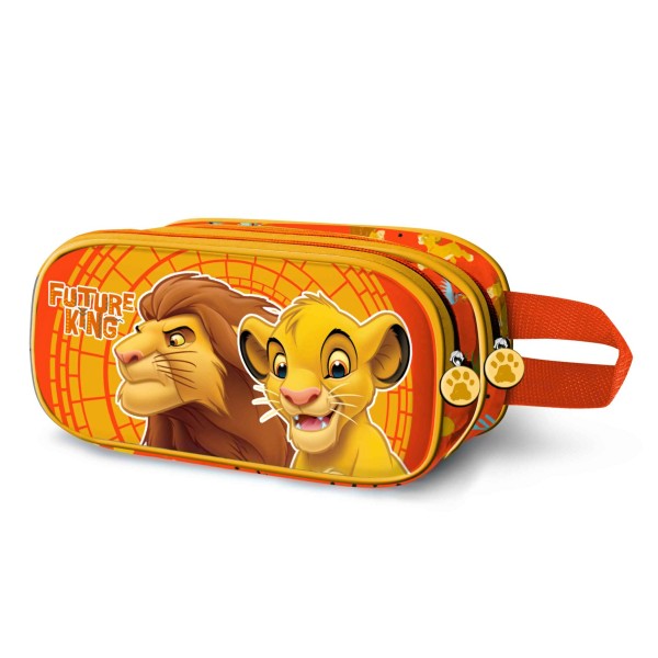 Portatodo Doble 3D El Rey Leon King Disney 22x9.5x8cm