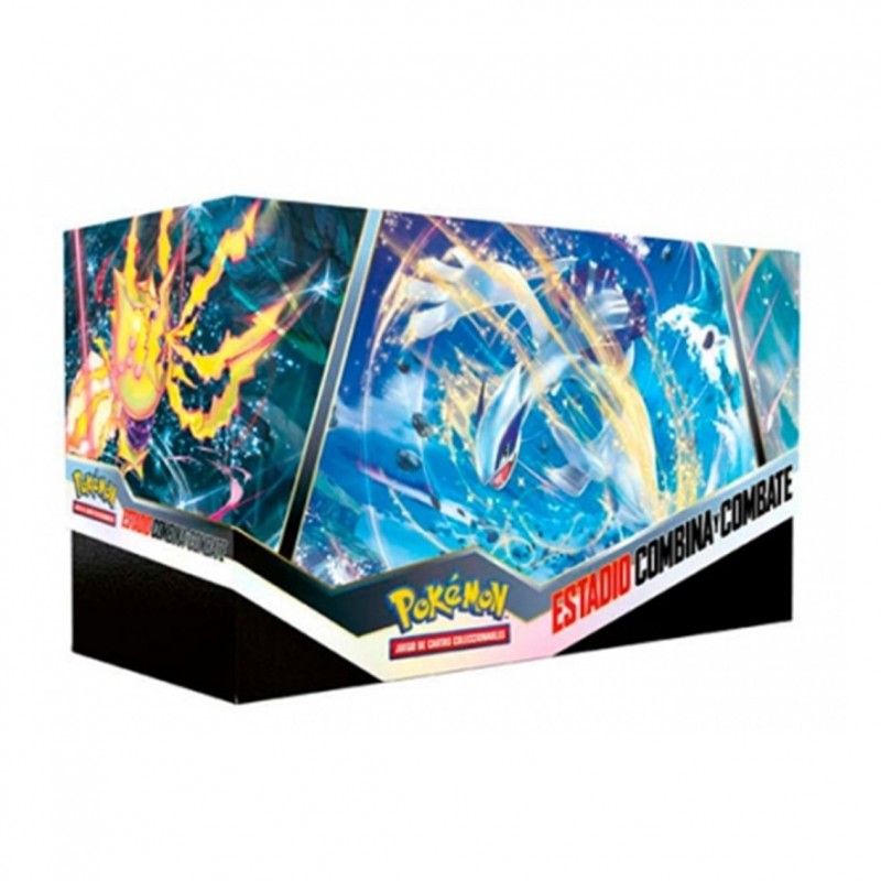 Juego de cartas pokemon tcg build and battle stadium box español