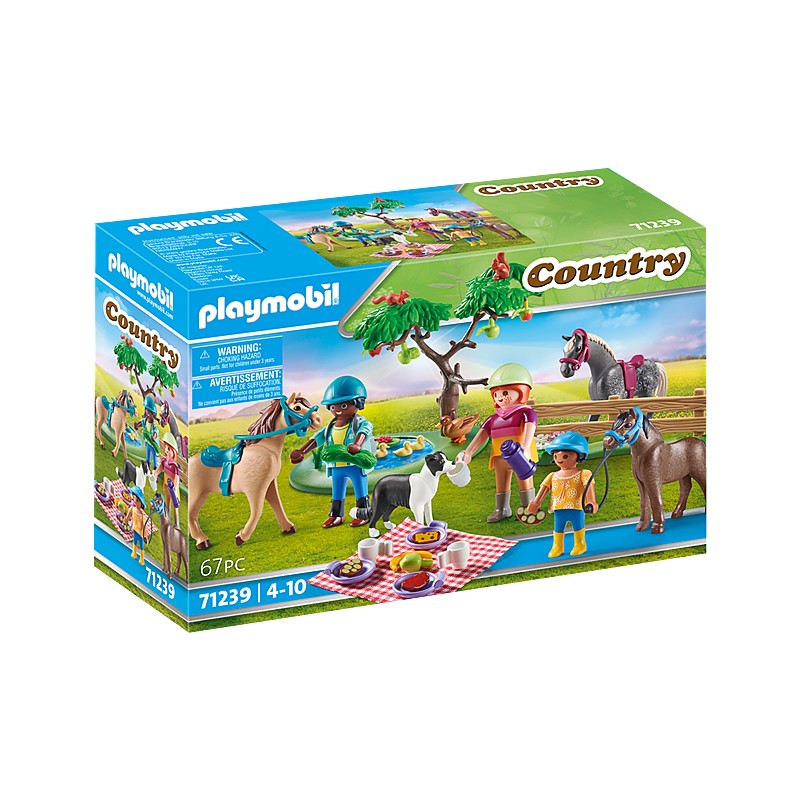 Playmobil country - excursion picnic con caballos