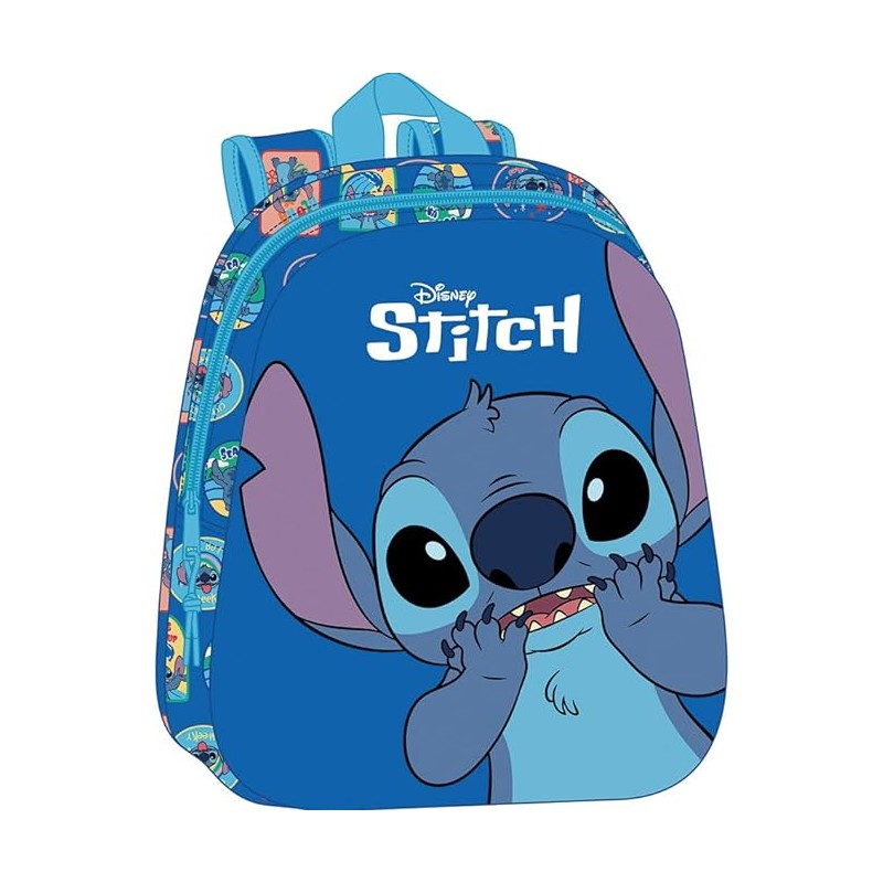 Mochila 3D Stitch 27X10X33 Cm