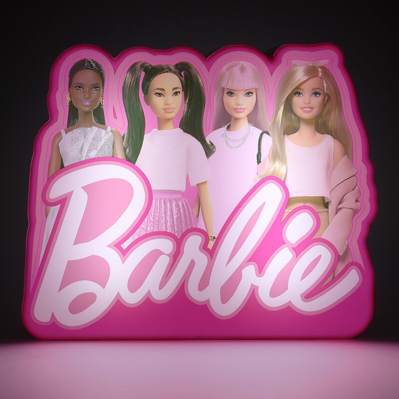 Lampara paladone barbie box light