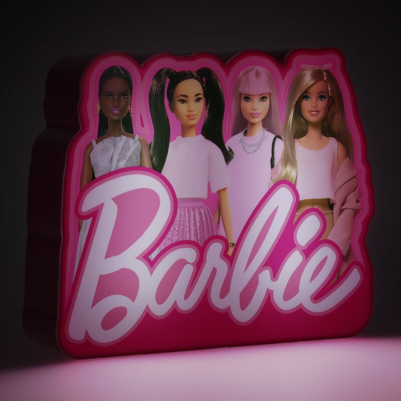 Lampara paladone barbie box light