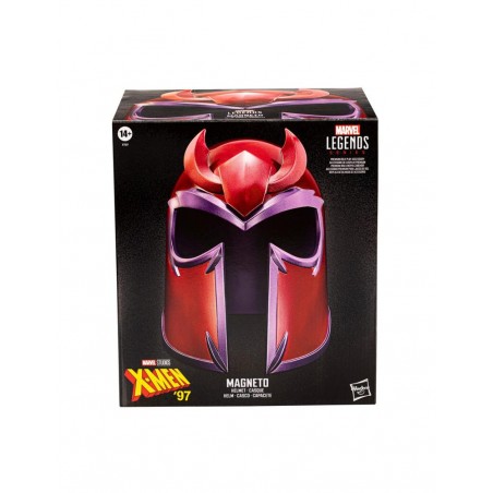 Réplica casco hasbro marvel legends series x - men magneto