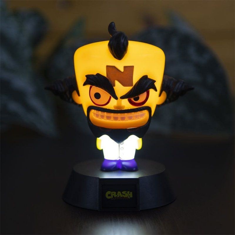 Lampara paladone icon crash bandicoot doctor neo cortex