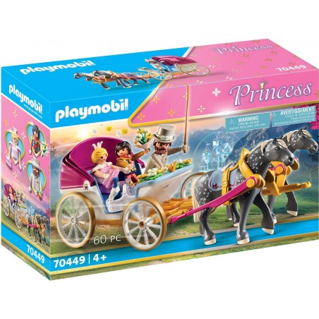 Playmobil carruaje romantico tirado por caballos