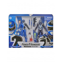 Figura hasbro power rangers blue ranger a & blue ranger b pack 2 figuras 15 cm