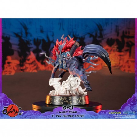 Figura first 4 figures okami oki wolf form edicion estandar estatua