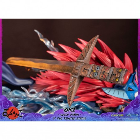 Figura first 4 figures okami oki wolf form edicion estandar estatua