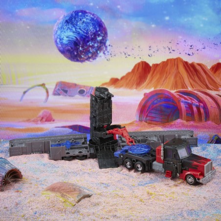 Figura hasbro g2 universe laser optimus prime 18 cm transformers legacy series f30615x0