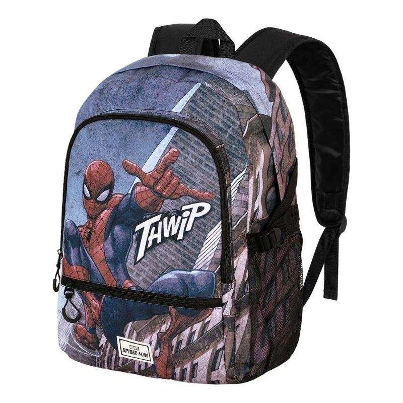 Mochila Fight Fan 2.0 Spiderman Arach 18 X 31 X 44 Cm