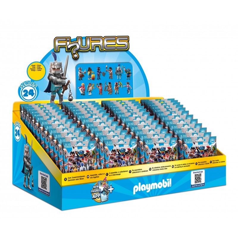 Playmobil desk display figuras niño x 48 (serie 24)