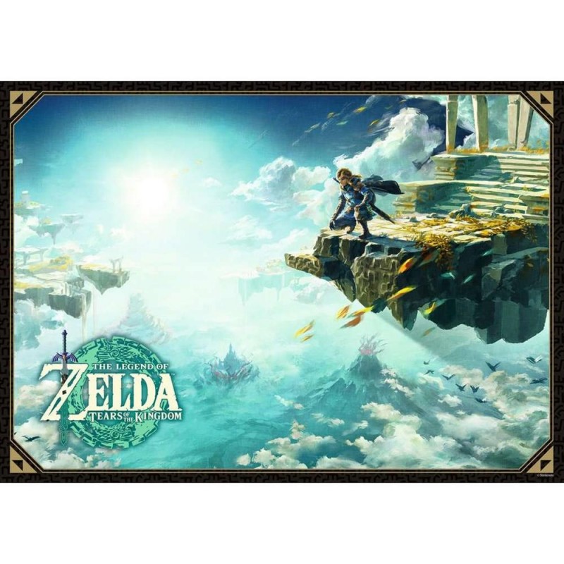 Puzzle ravensburger the legend of zelda: tears of the kingdom 1000 piezas