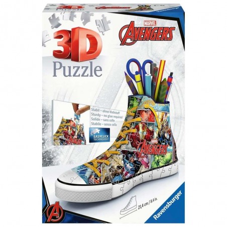 Puzzle 3d ravensburger sneaker - avengers