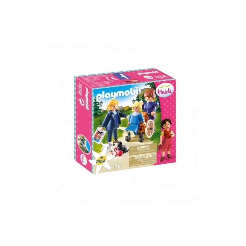 Playmobil heidi clara padre y señorita rottenmeier