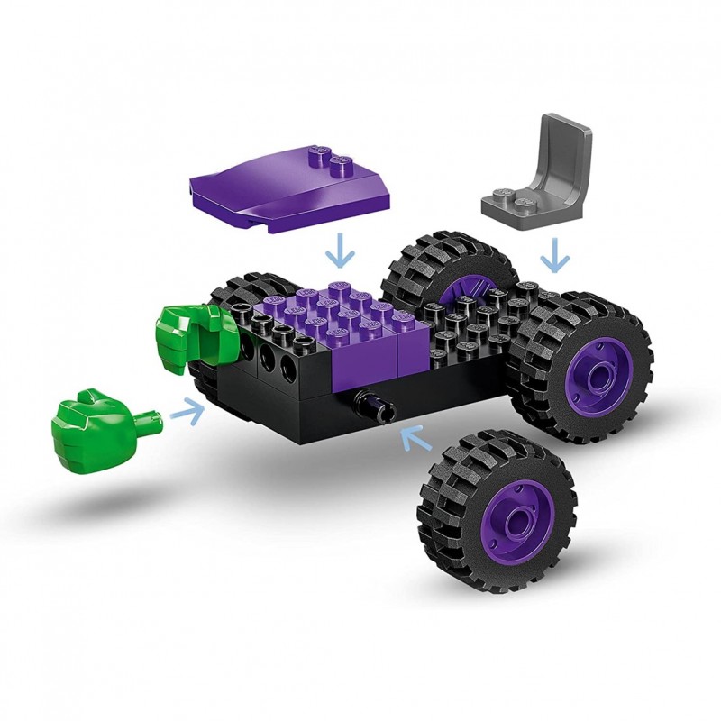 Lego marvel camiones de combate de hulk y rino