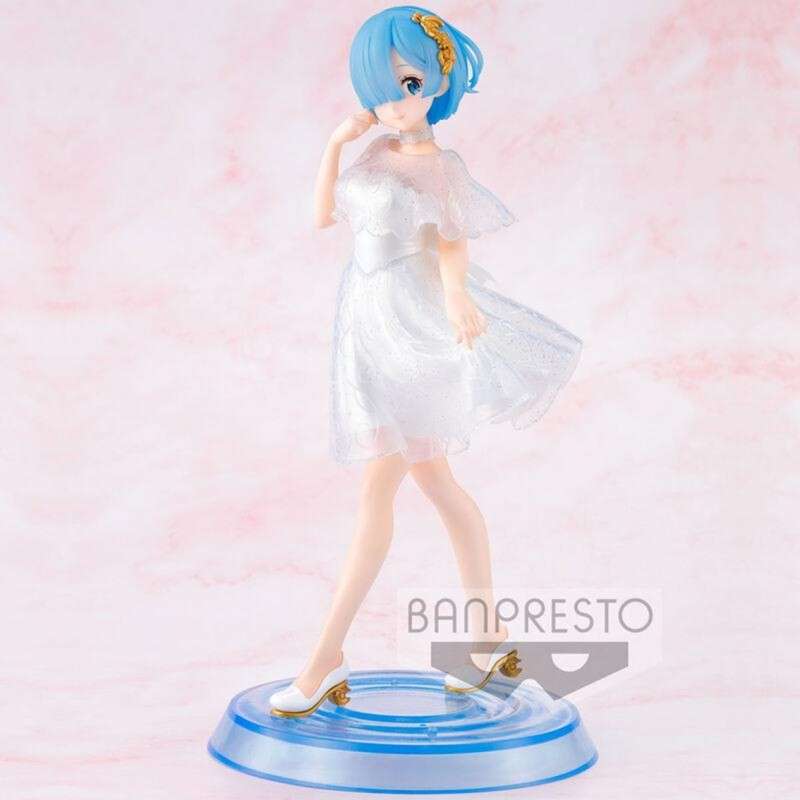 Figura banpresto re: zero starting life in another world rem serenus