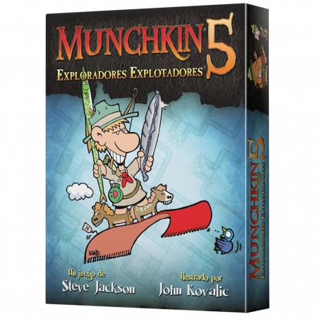 Juego de mesa munchkin 5: exploradores pegi 10